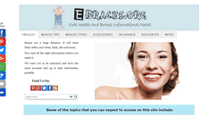 Desktop Screenshot of ebraces.org